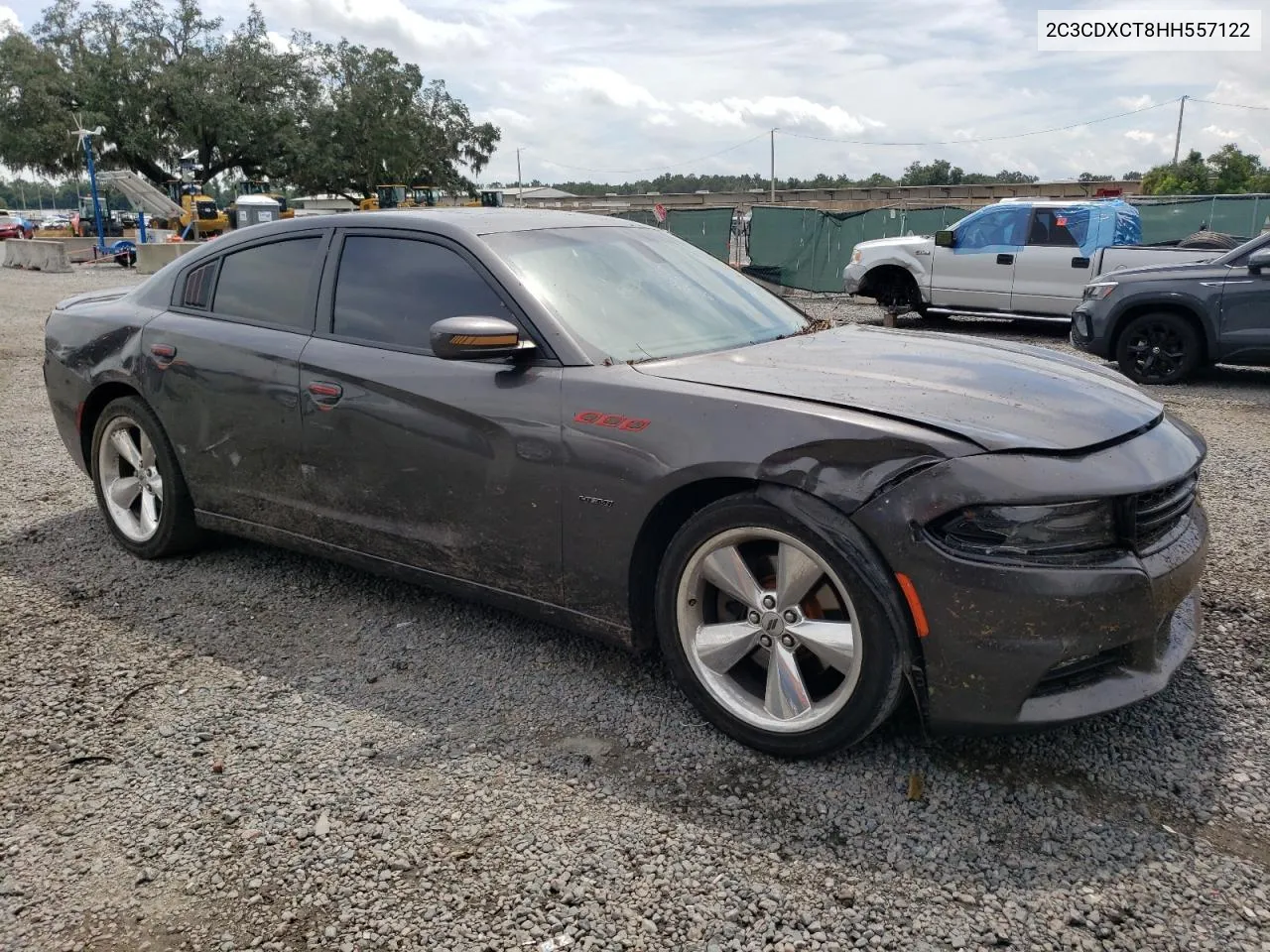 2017 Dodge Charger R/T VIN: 2C3CDXCT8HH557122 Lot: 71551304