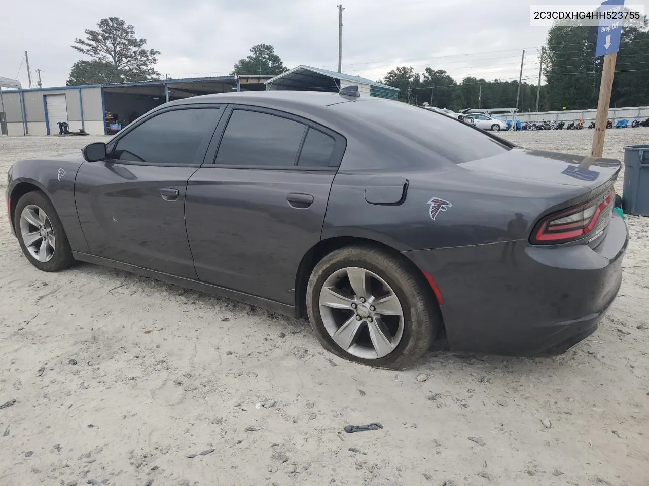 2C3CDXHG4HH523755 2017 Dodge Charger Sxt