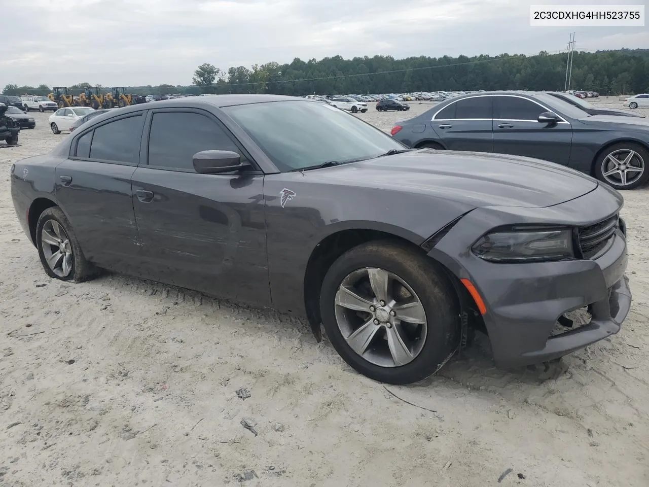 2C3CDXHG4HH523755 2017 Dodge Charger Sxt