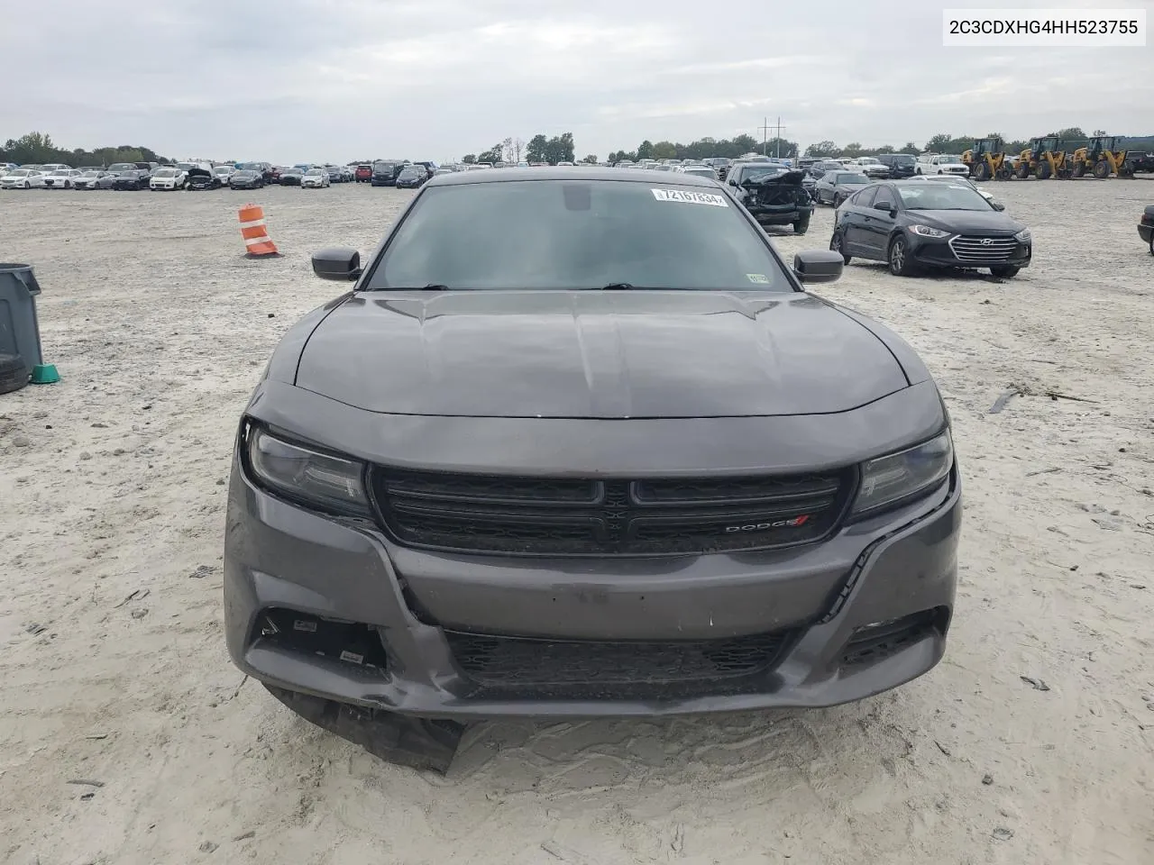 2C3CDXHG4HH523755 2017 Dodge Charger Sxt