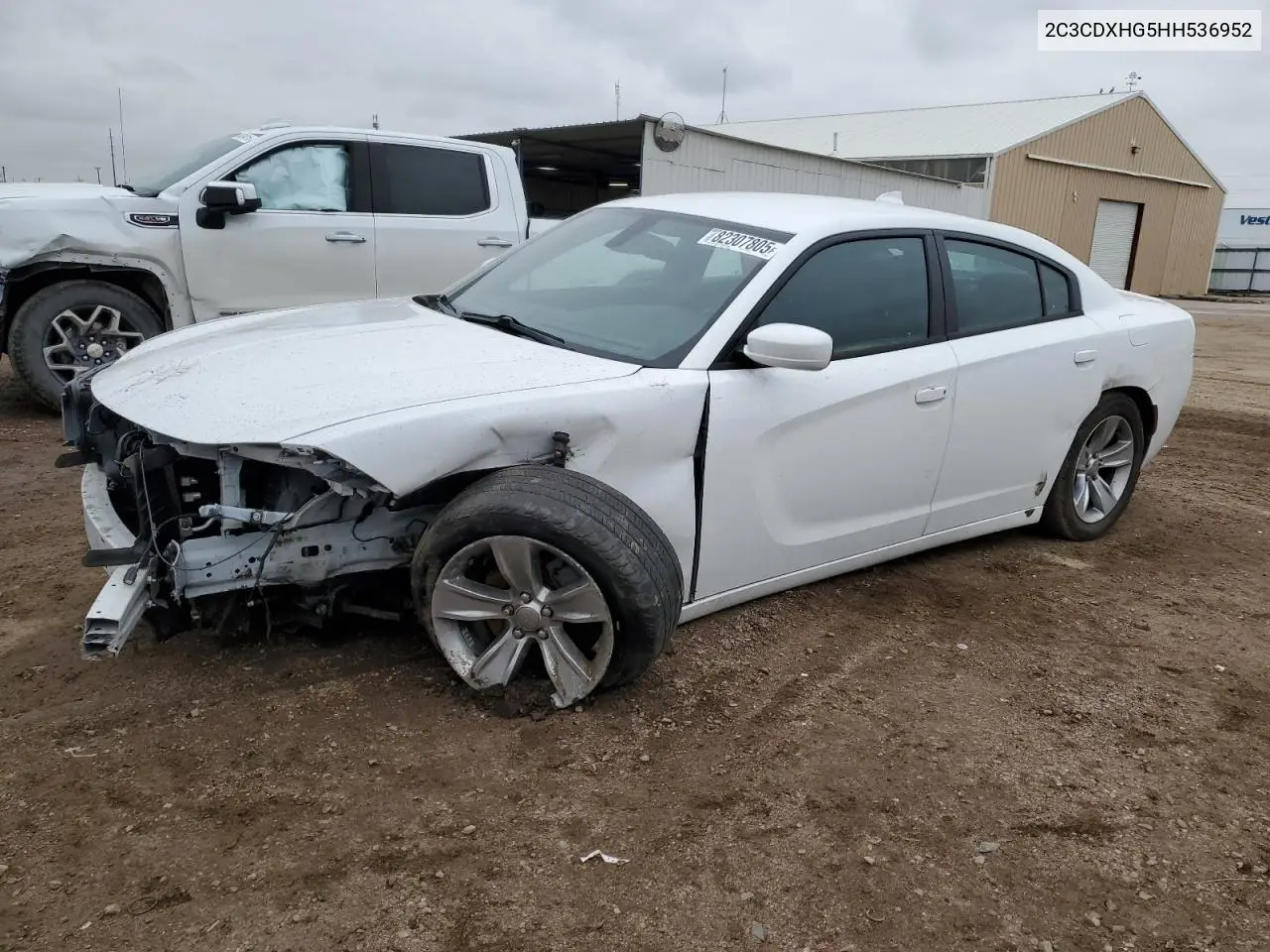 2C3CDXHG5HH536952 2017 Dodge Charger Sxt