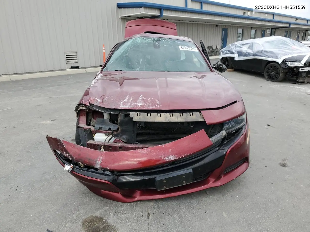 2C3CDXHG1HH551559 2017 Dodge Charger Sxt