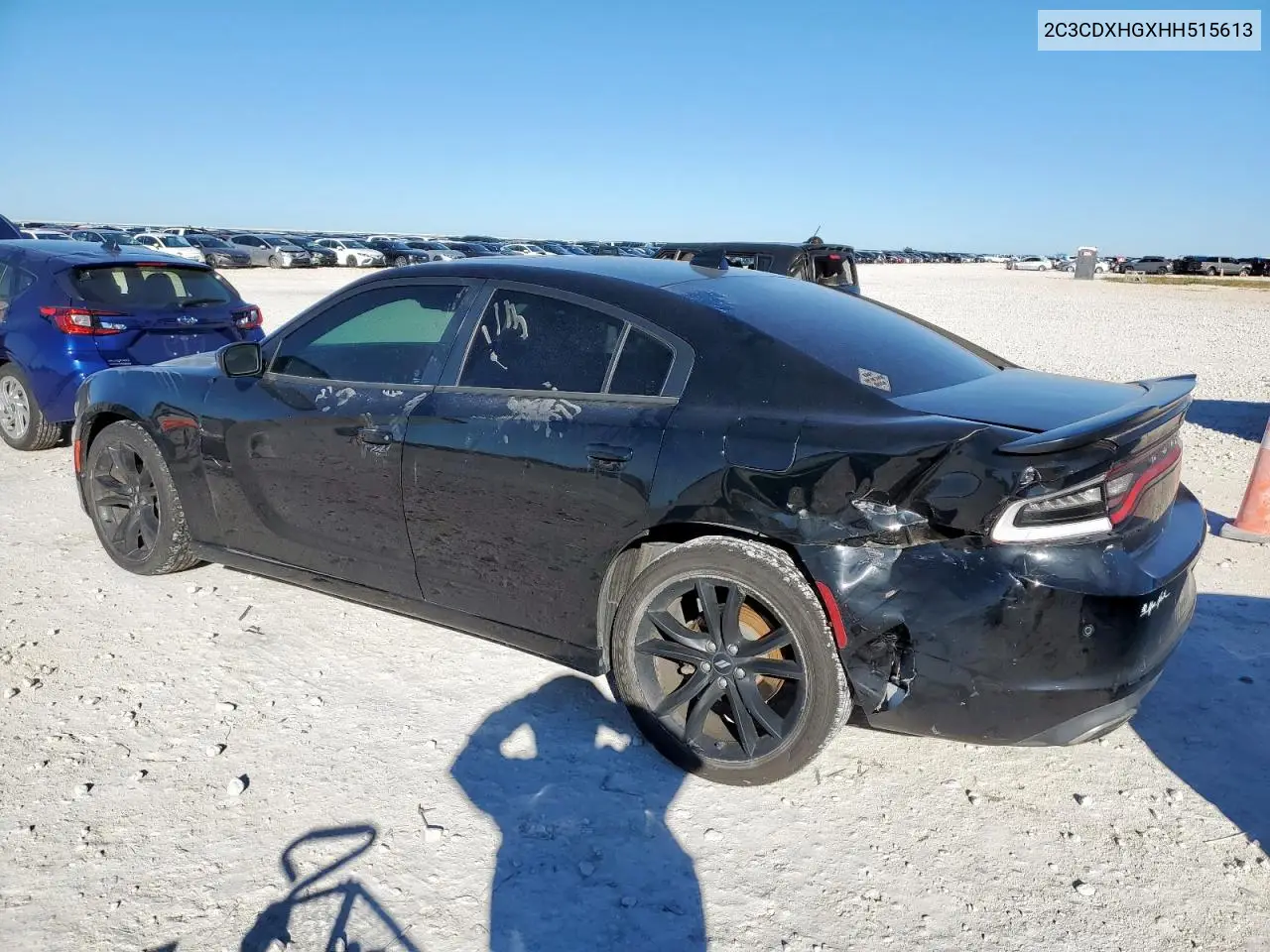 2C3CDXHGXHH515613 2017 Dodge Charger Sxt