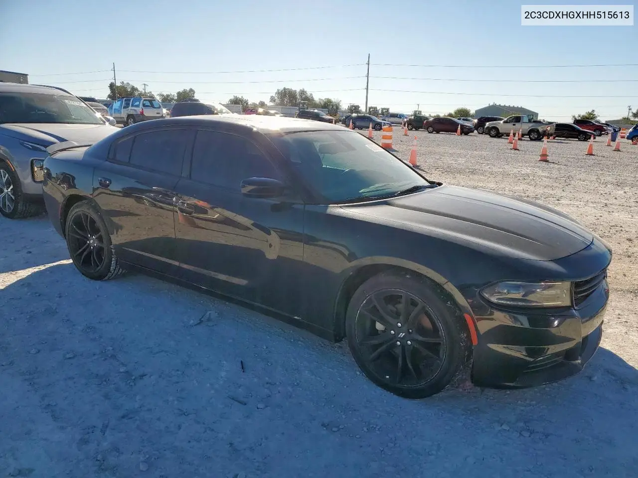 2C3CDXHGXHH515613 2017 Dodge Charger Sxt