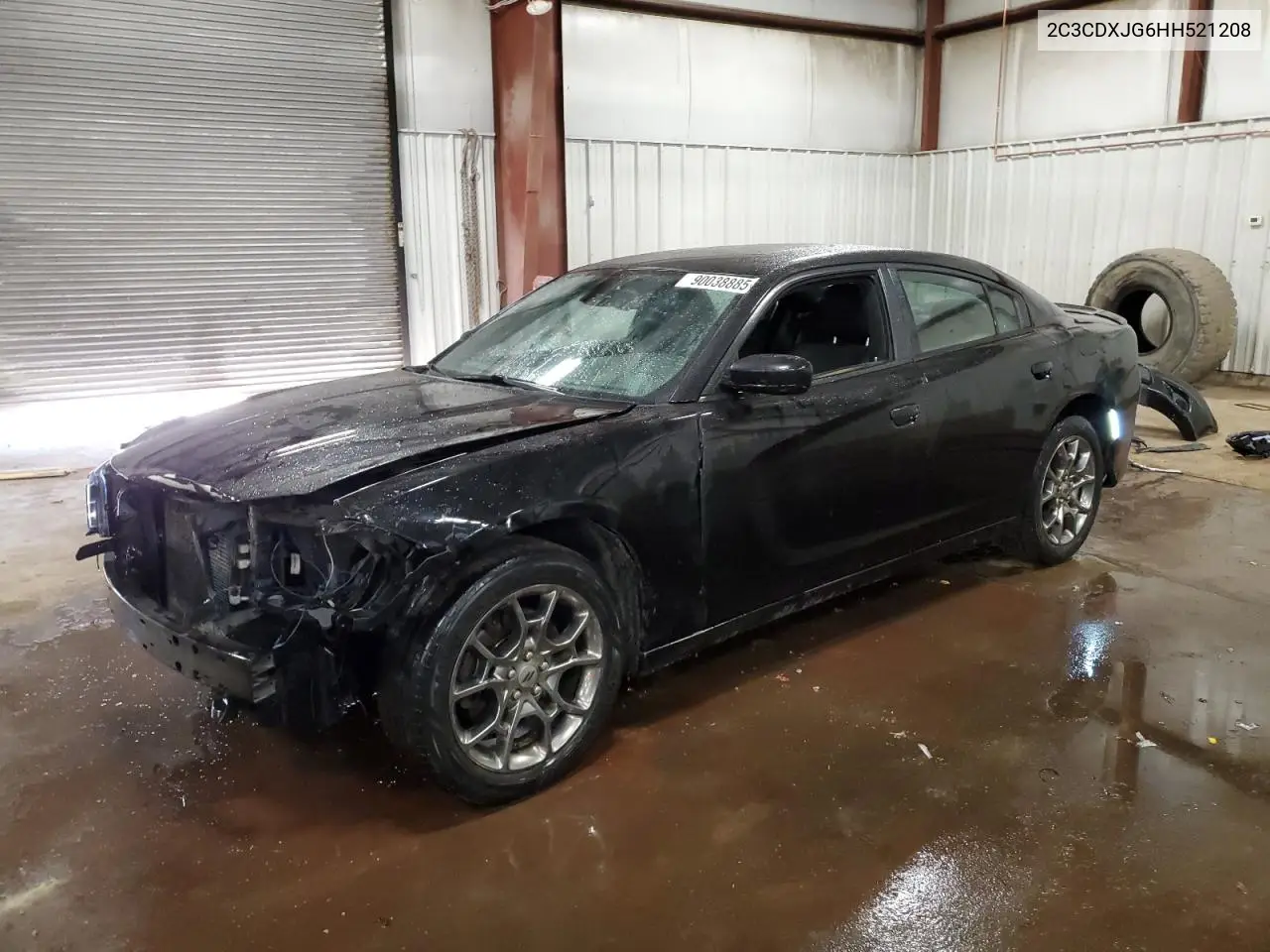 2C3CDXJG6HH521208 2017 Dodge Charger Sxt