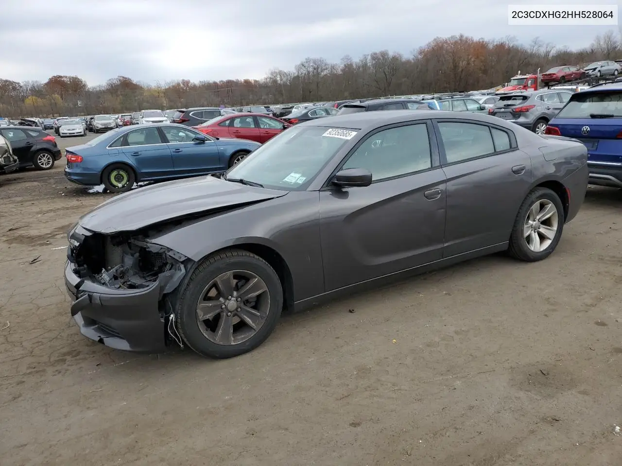 2C3CDXHG2HH528064 2017 Dodge Charger Sxt