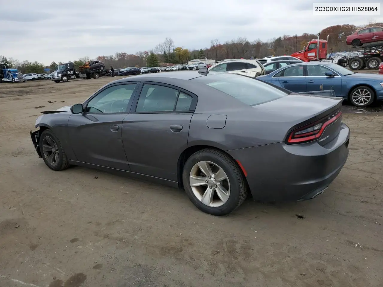 2C3CDXHG2HH528064 2017 Dodge Charger Sxt
