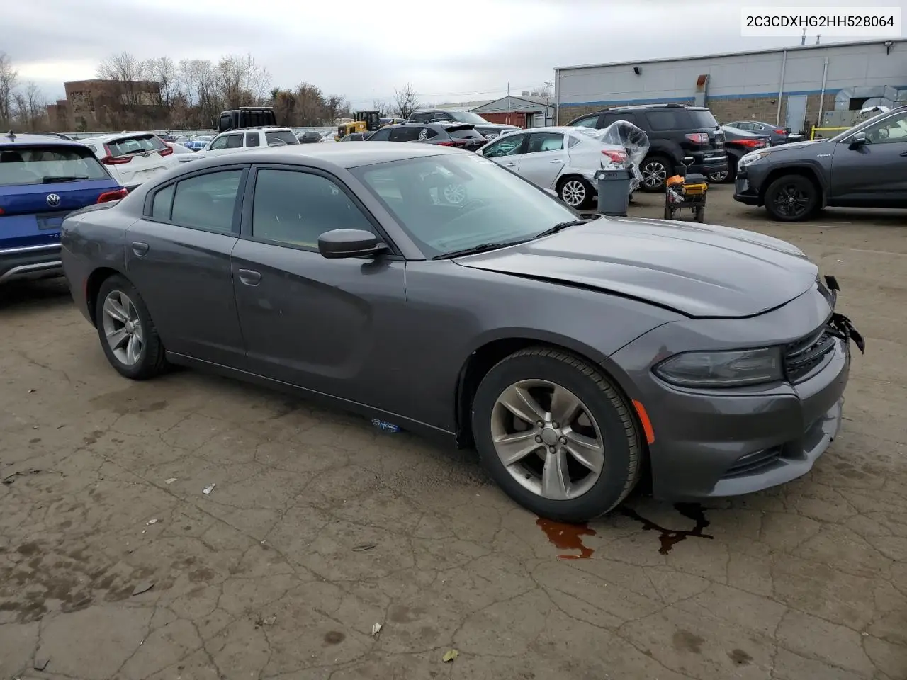 2C3CDXHG2HH528064 2017 Dodge Charger Sxt