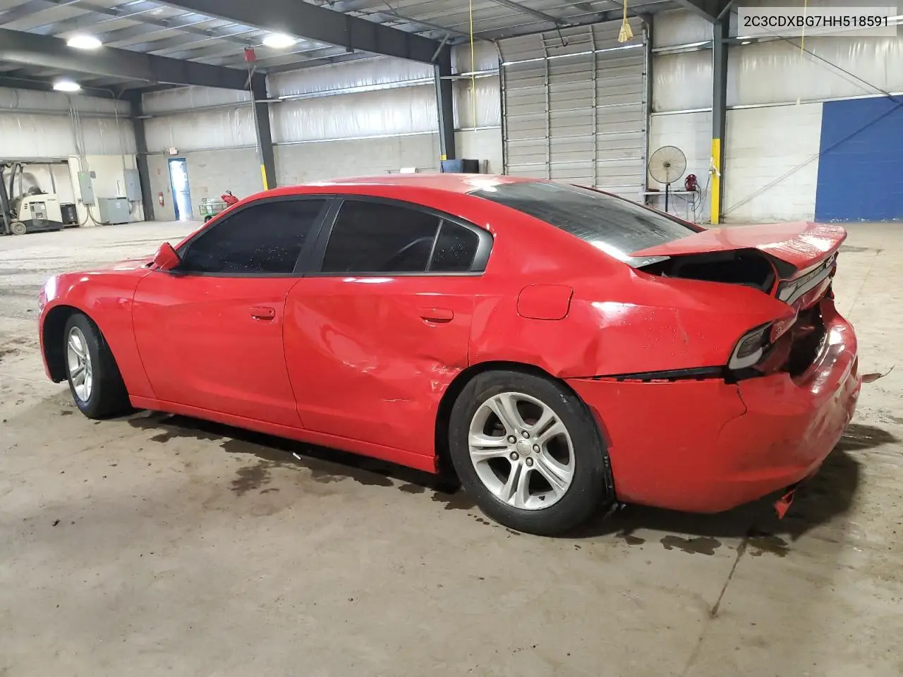 2C3CDXBG7HH518591 2017 Dodge Charger Se