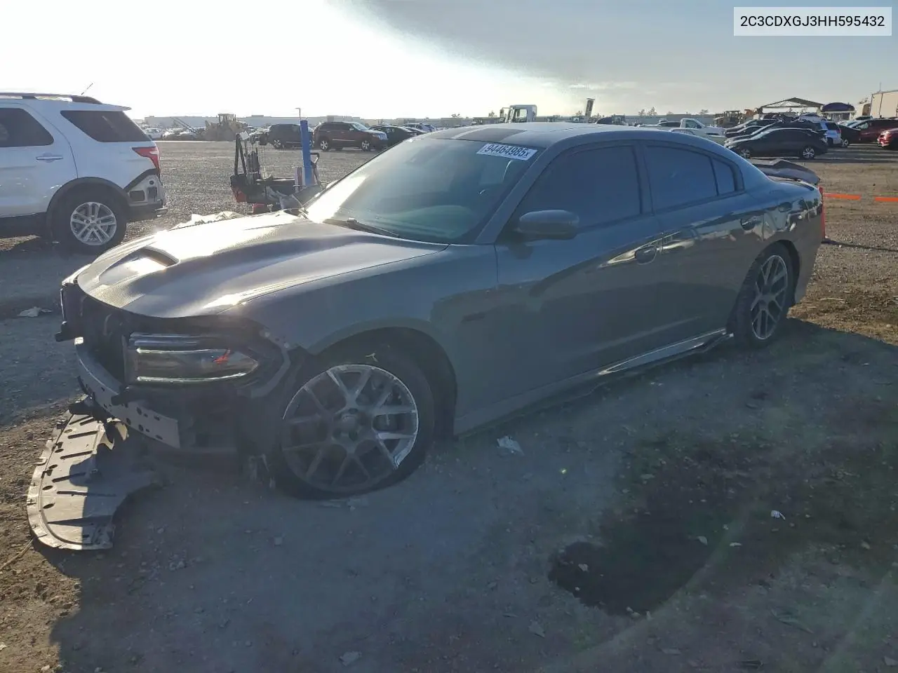 2C3CDXGJ3HH595432 2017 Dodge Charger R/T 392