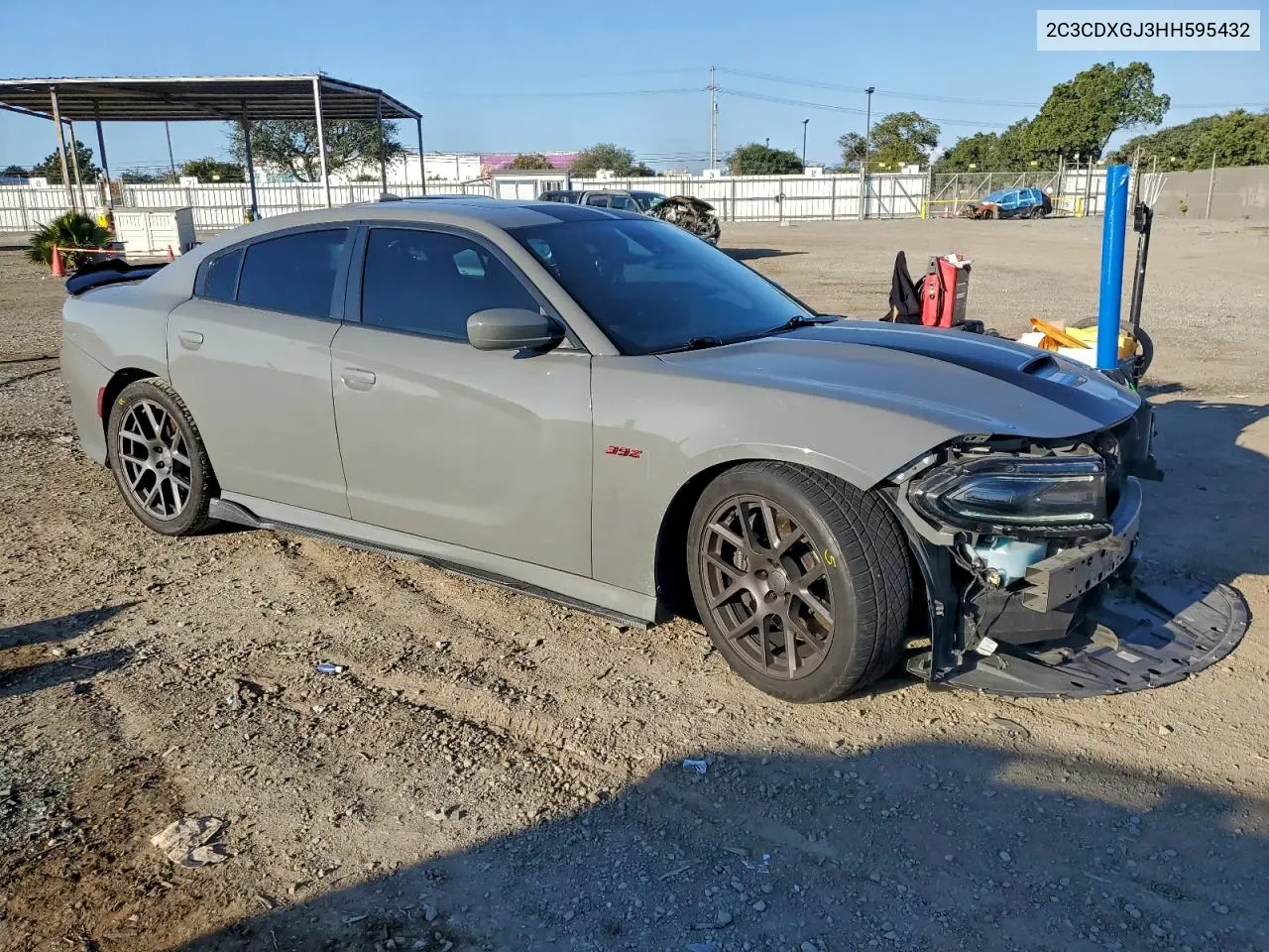 2C3CDXGJ3HH595432 2017 Dodge Charger R/T 392