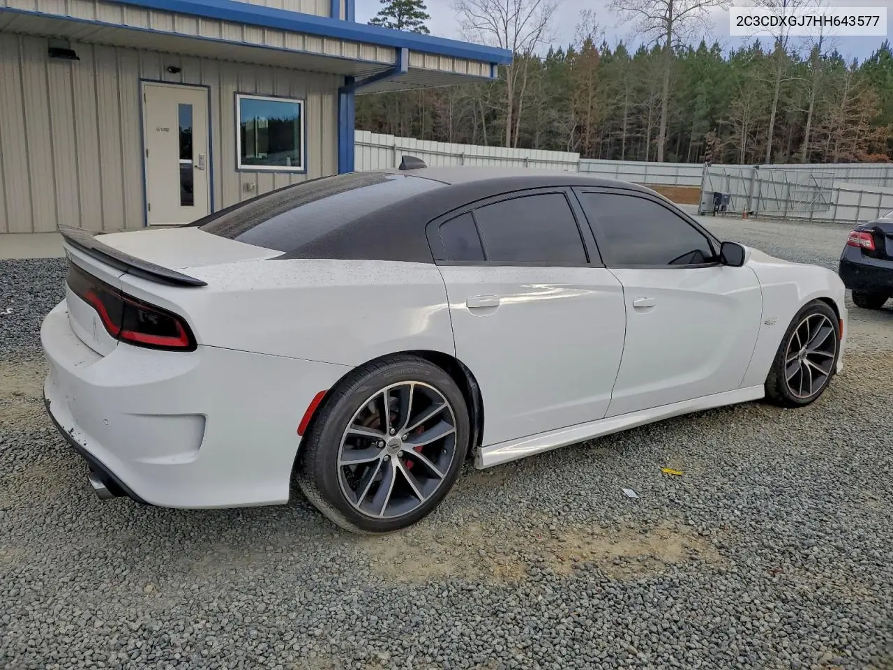 2C3CDXGJ7HH643577 2017 Dodge Charger R/T 392