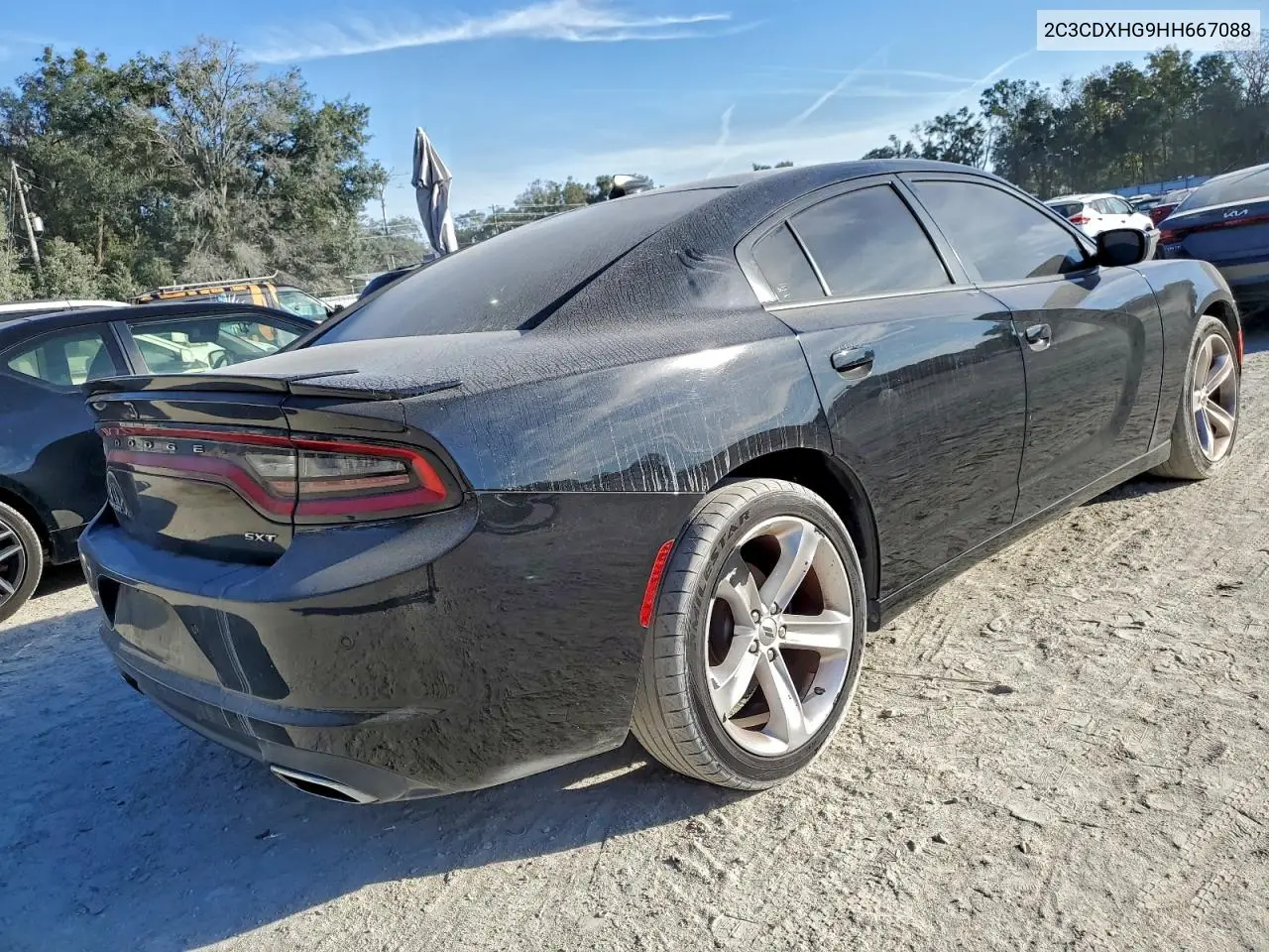 2C3CDXHG9HH667088 2017 Dodge Charger Sxt
