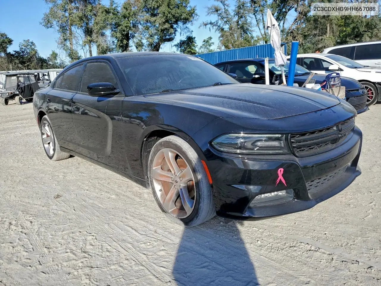 2C3CDXHG9HH667088 2017 Dodge Charger Sxt