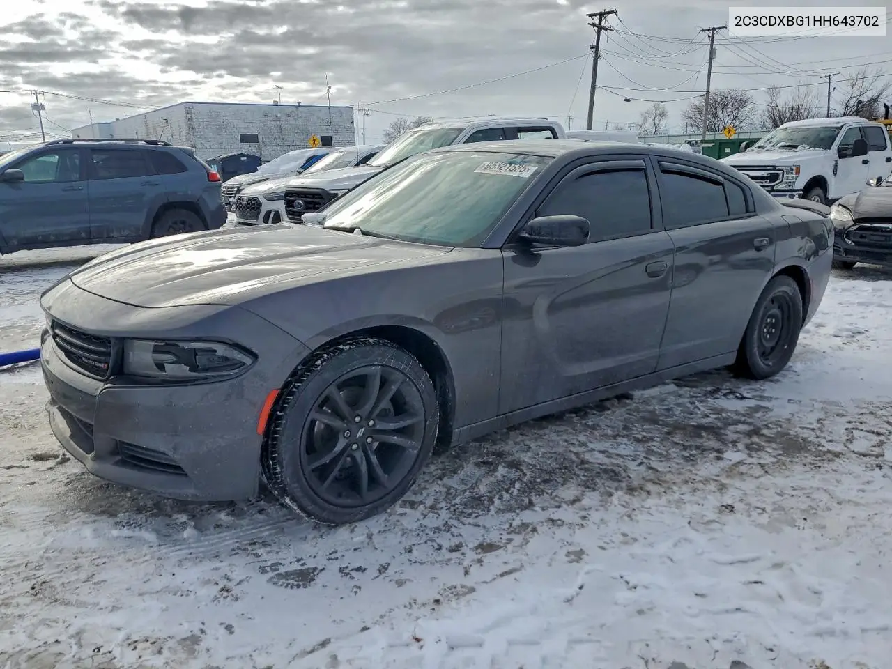 2C3CDXBG1HH643702 2017 Dodge Charger Se