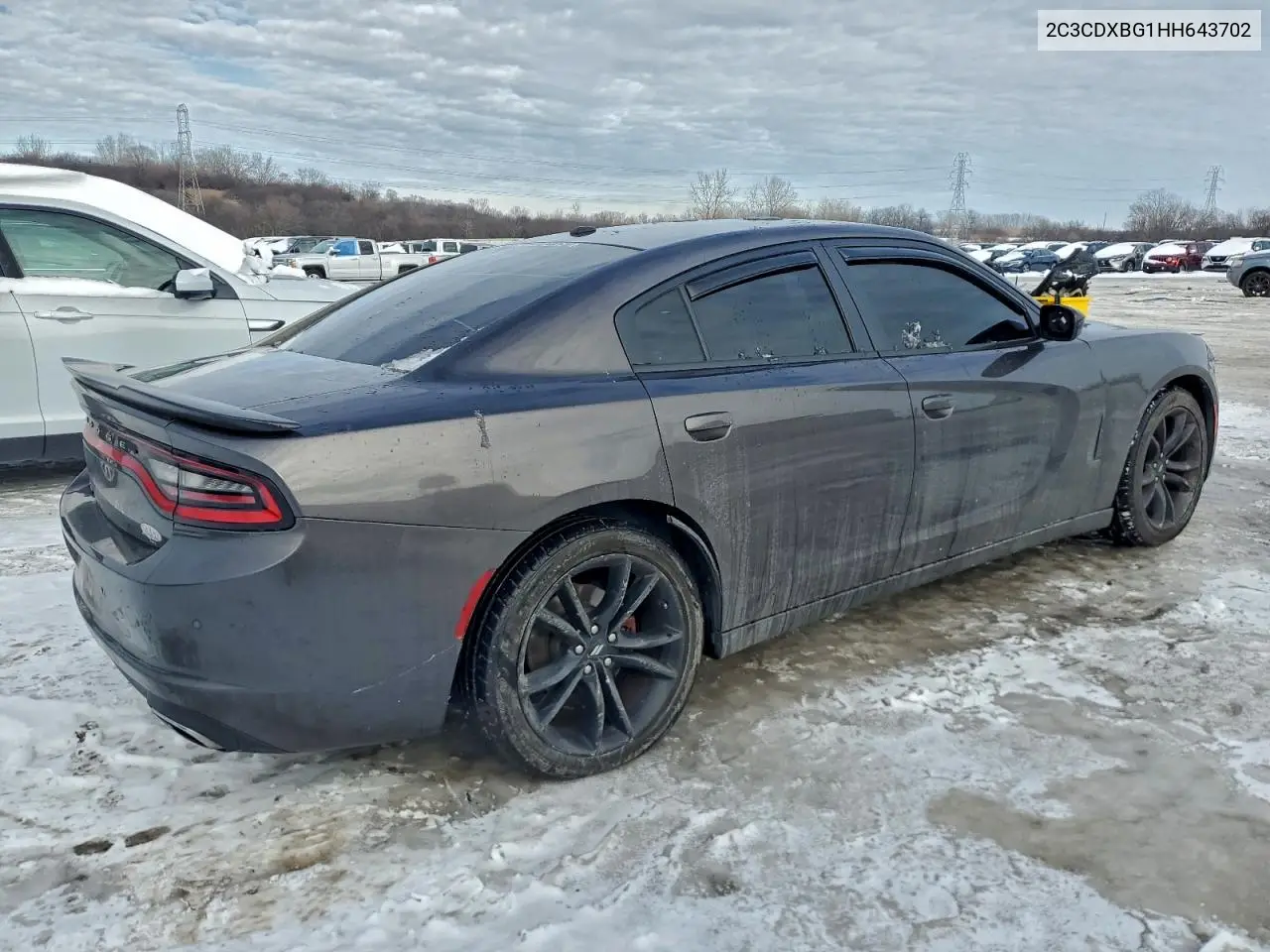 2C3CDXBG1HH643702 2017 Dodge Charger Se