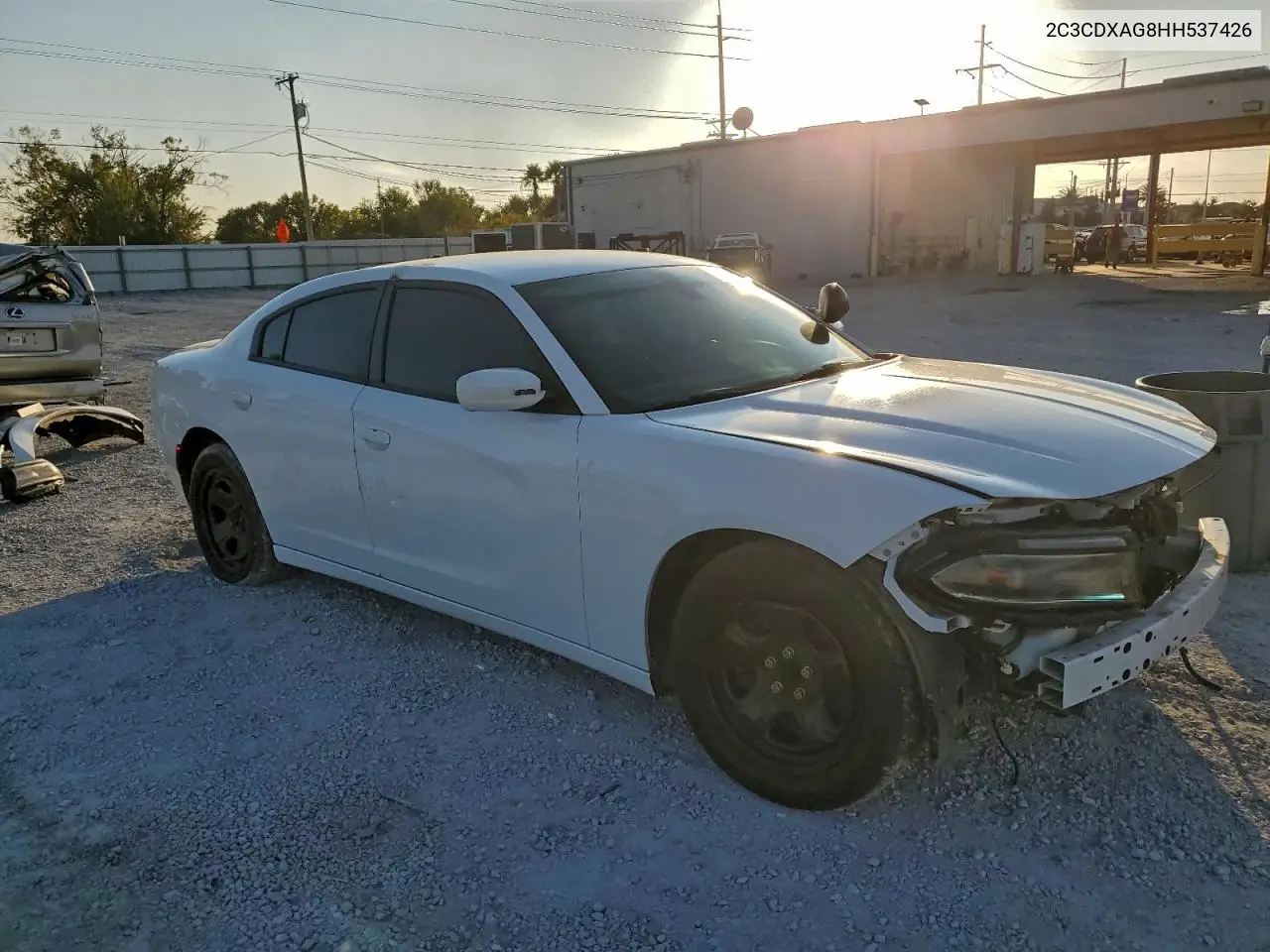 2C3CDXAG8HH537426 2017 Dodge Charger Police