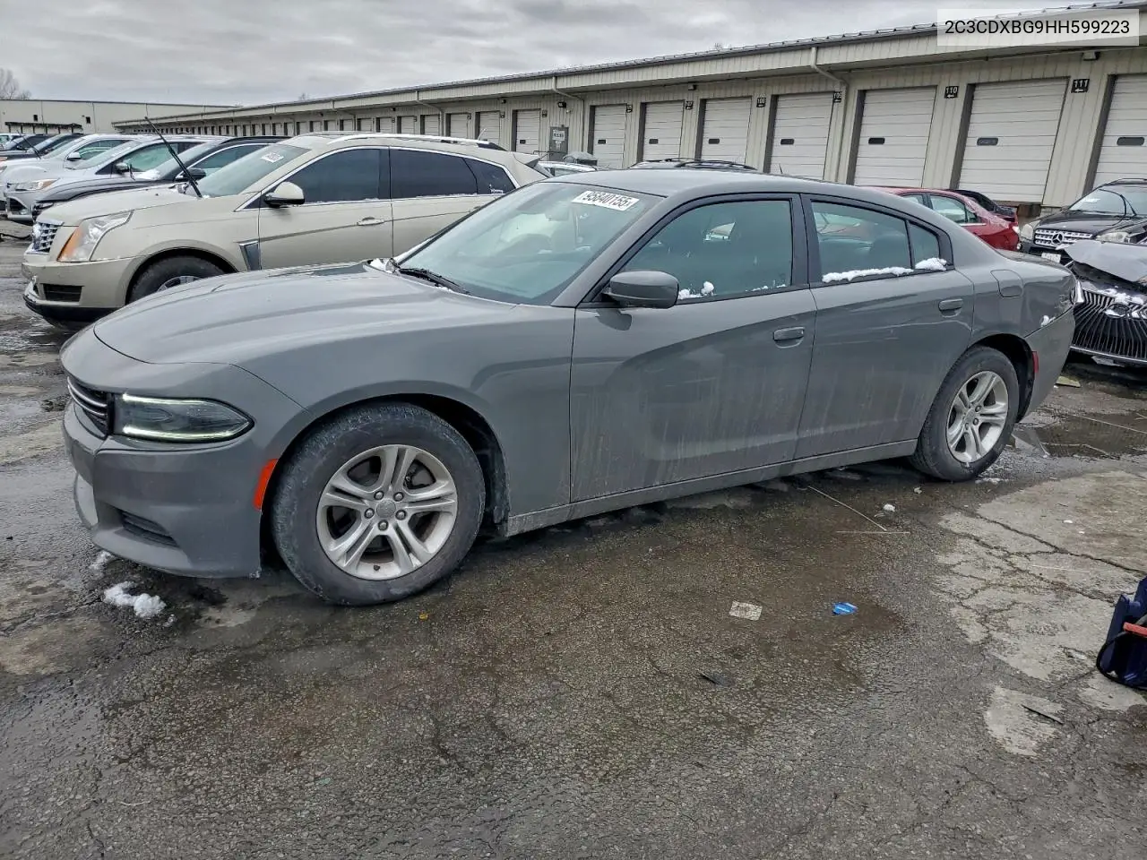 2C3CDXBG9HH599223 2017 Dodge Charger Se