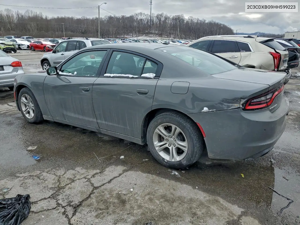 2C3CDXBG9HH599223 2017 Dodge Charger Se