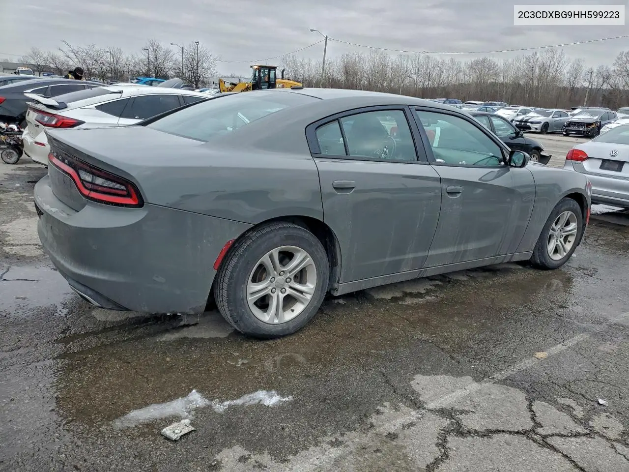 2C3CDXBG9HH599223 2017 Dodge Charger Se