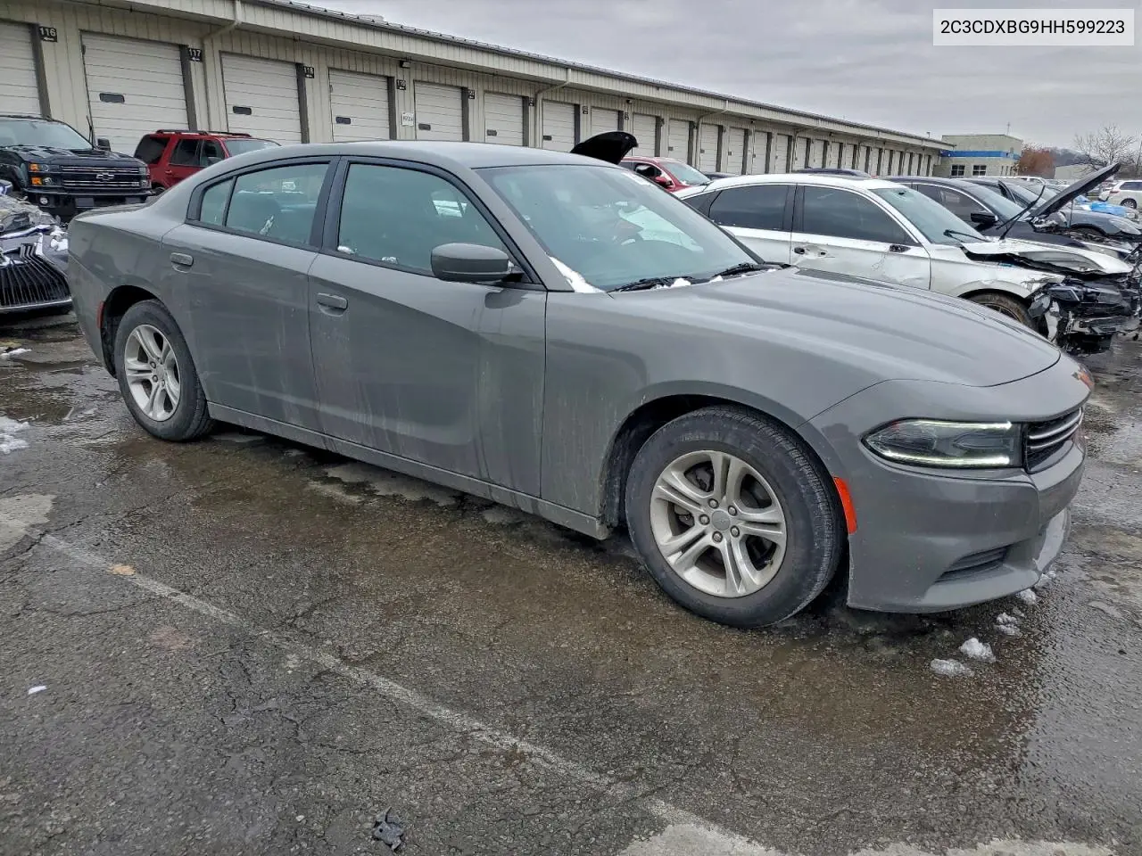 2C3CDXBG9HH599223 2017 Dodge Charger Se
