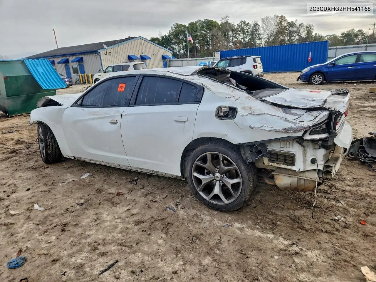 2C3CDXHG2HH541168 2017 Dodge Charger Sxt