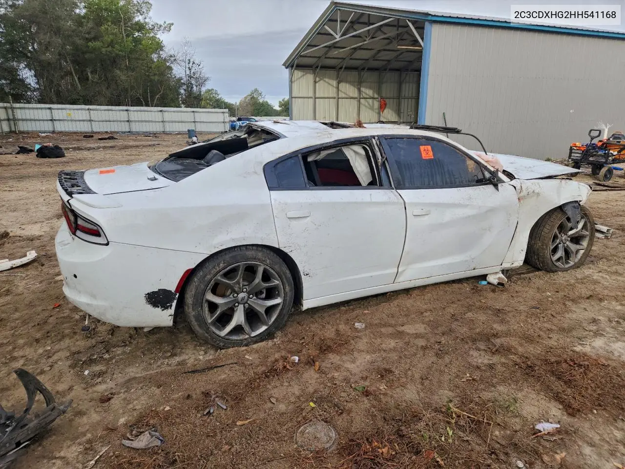 2C3CDXHG2HH541168 2017 Dodge Charger Sxt