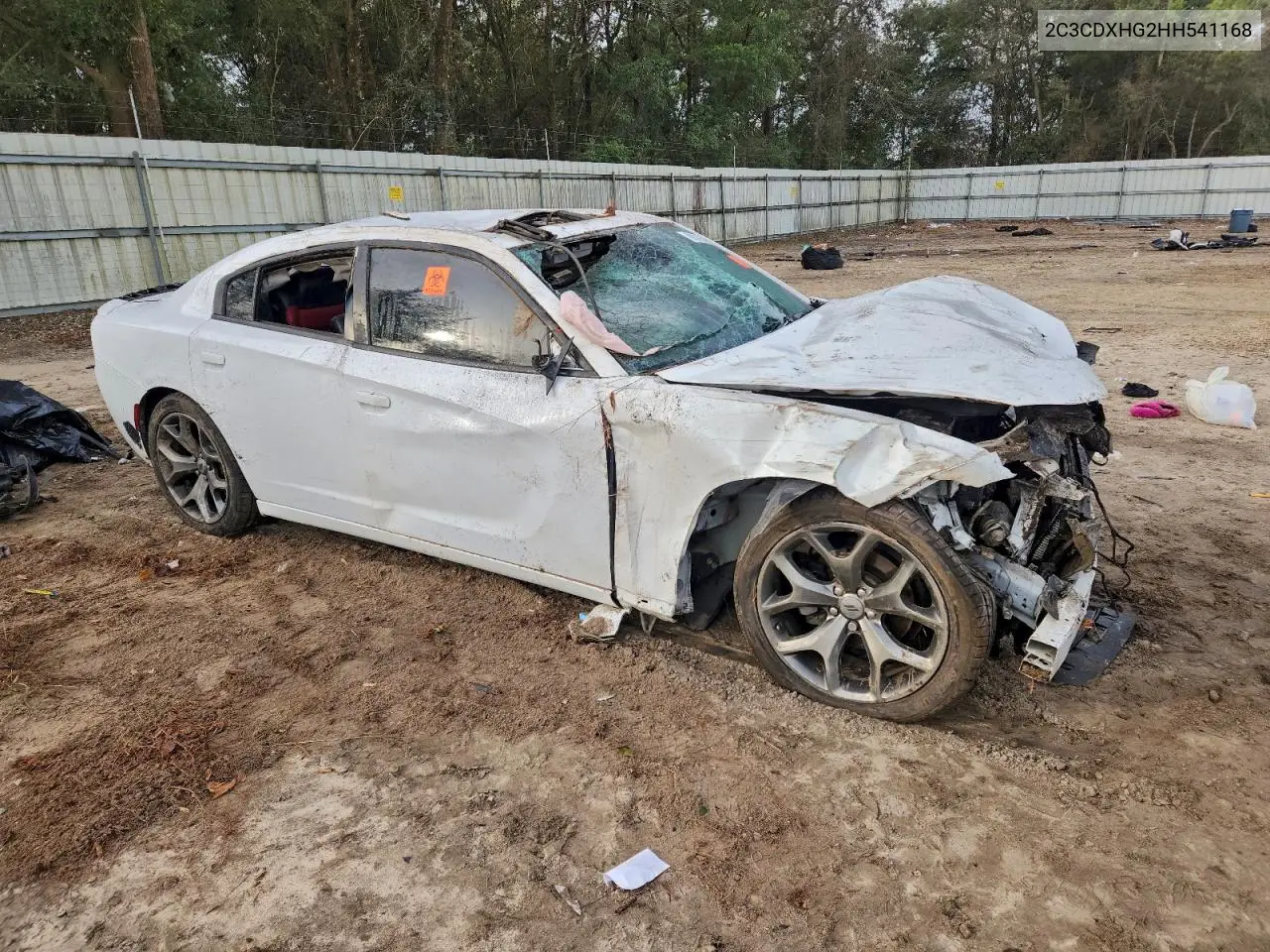 2C3CDXHG2HH541168 2017 Dodge Charger Sxt