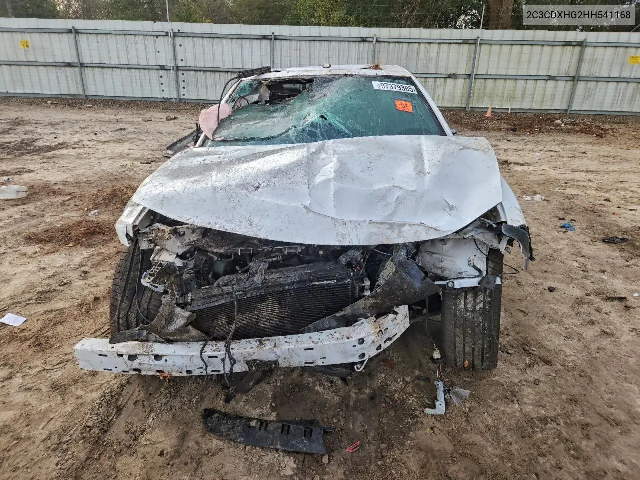 2C3CDXHG2HH541168 2017 Dodge Charger Sxt