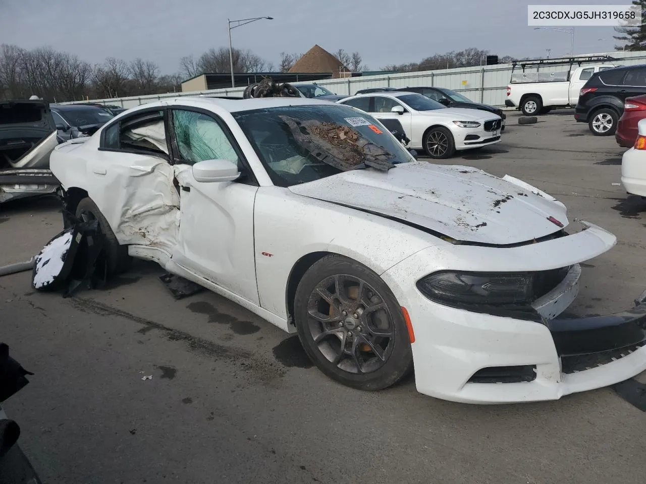 2018 Dodge Charger Gt VIN: 2C3CDXJG5JH319658 Lot: 39976564