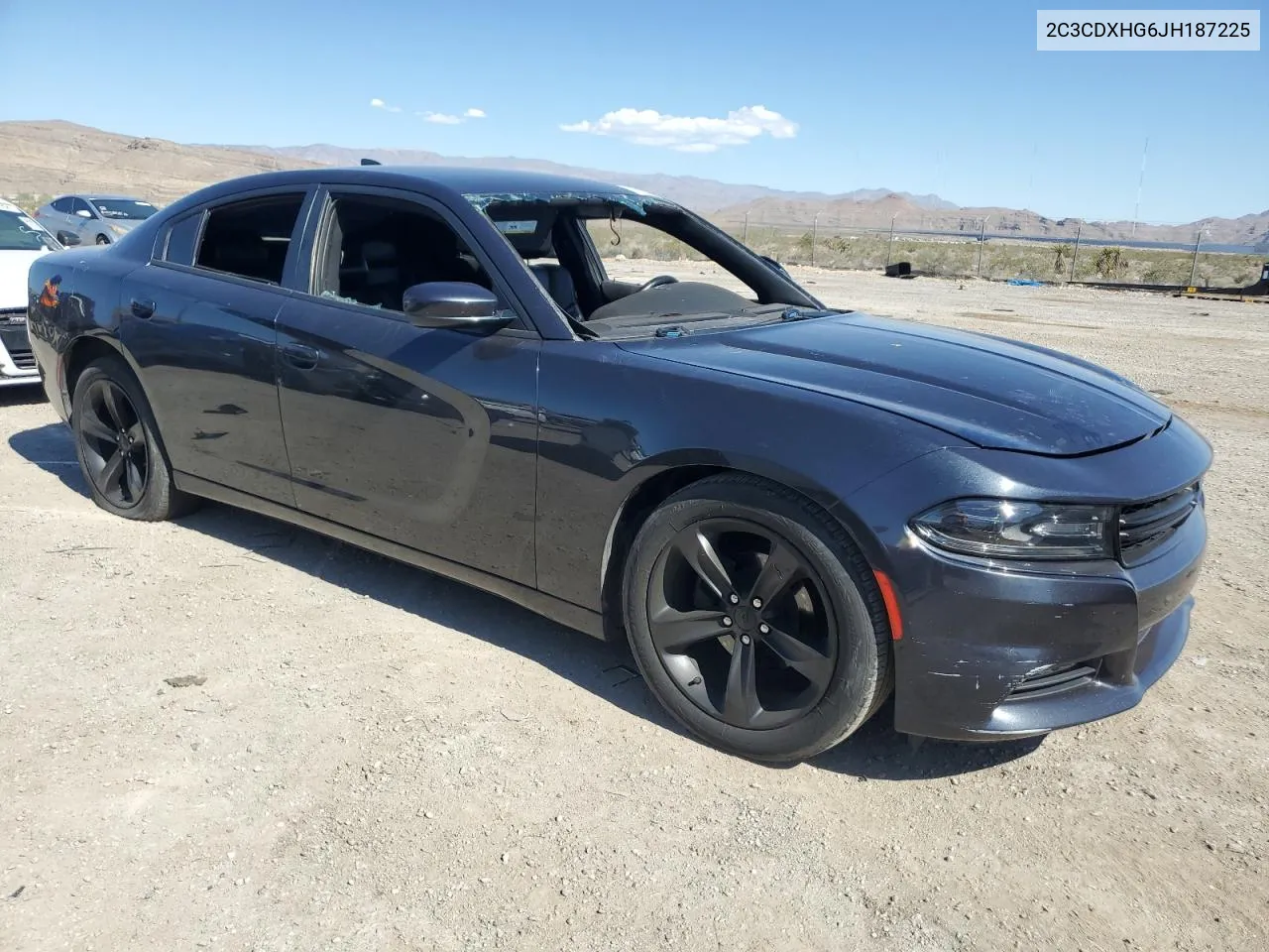 2018 Dodge Charger Sxt Plus VIN: 2C3CDXHG6JH187225 Lot: 41591524