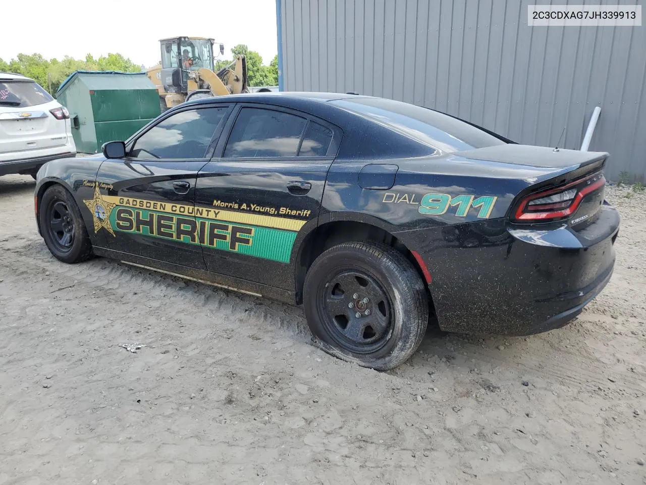 2C3CDXAG7JH339913 2018 Dodge Charger Police