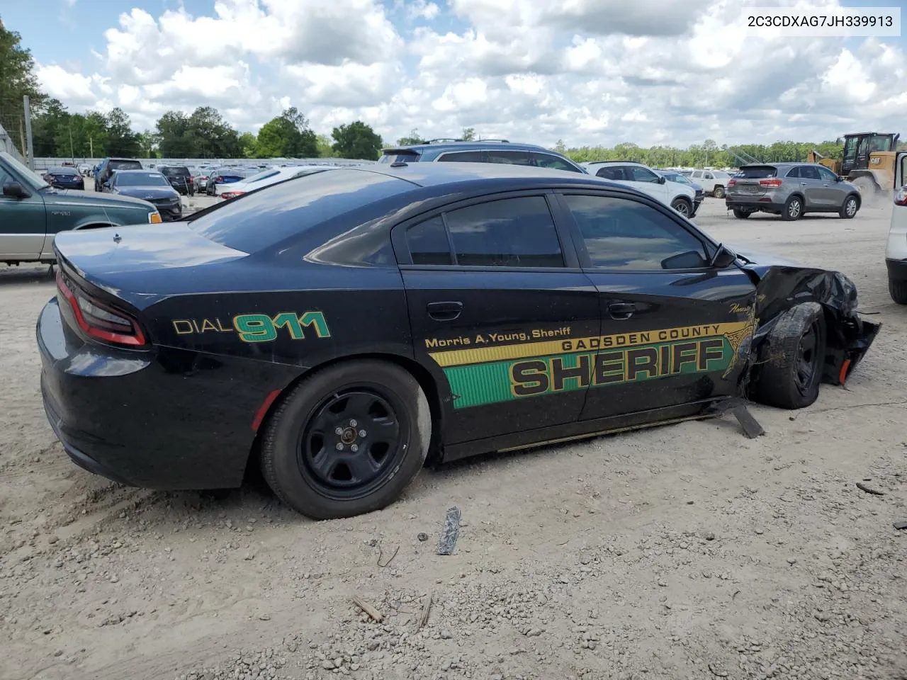 2C3CDXAG7JH339913 2018 Dodge Charger Police