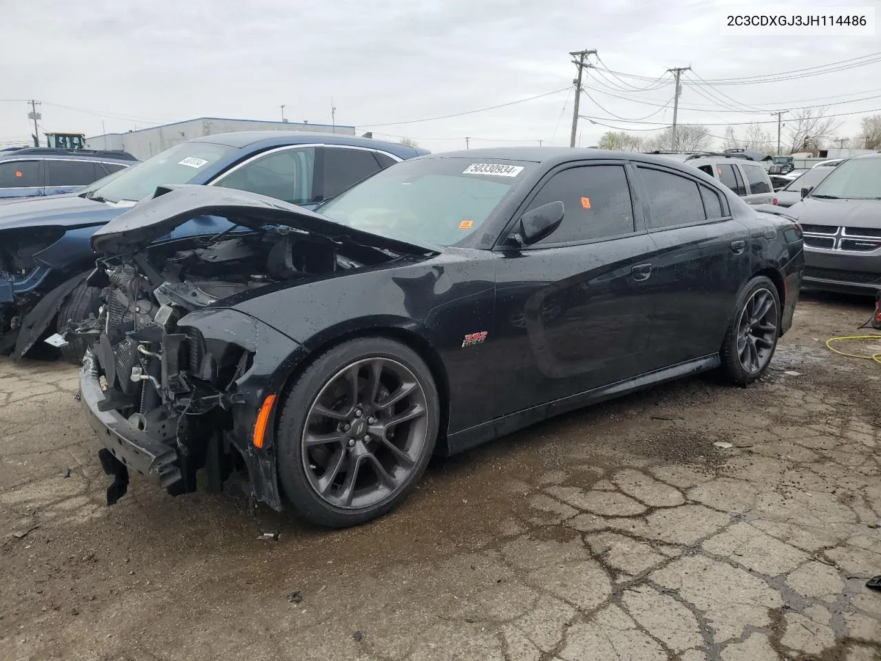 2C3CDXGJ3JH114486 2018 Dodge Charger R/T 392