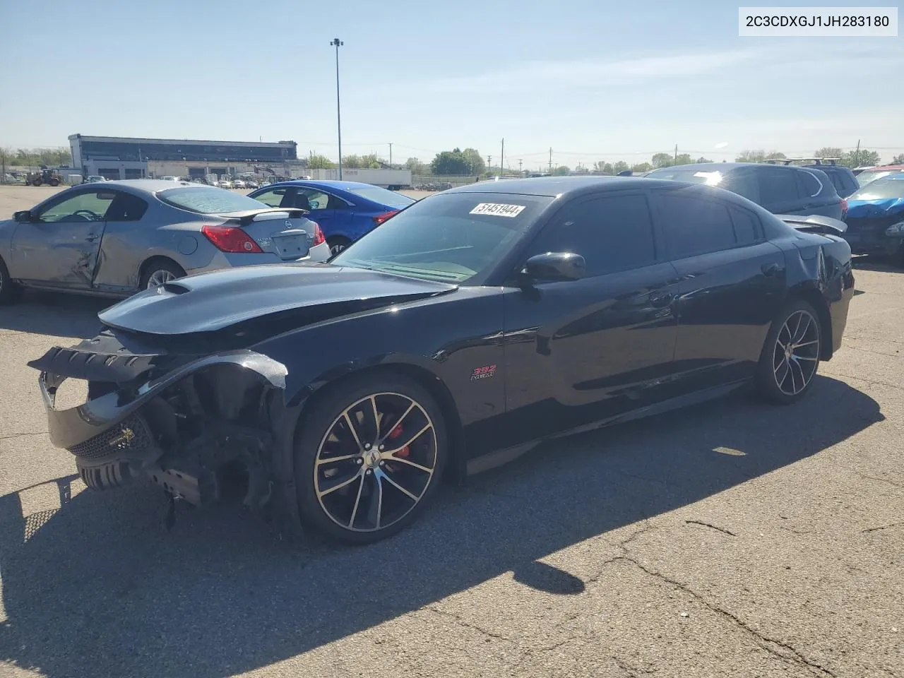 2018 Dodge Charger R/T 392 VIN: 2C3CDXGJ1JH283180 Lot: 51451944