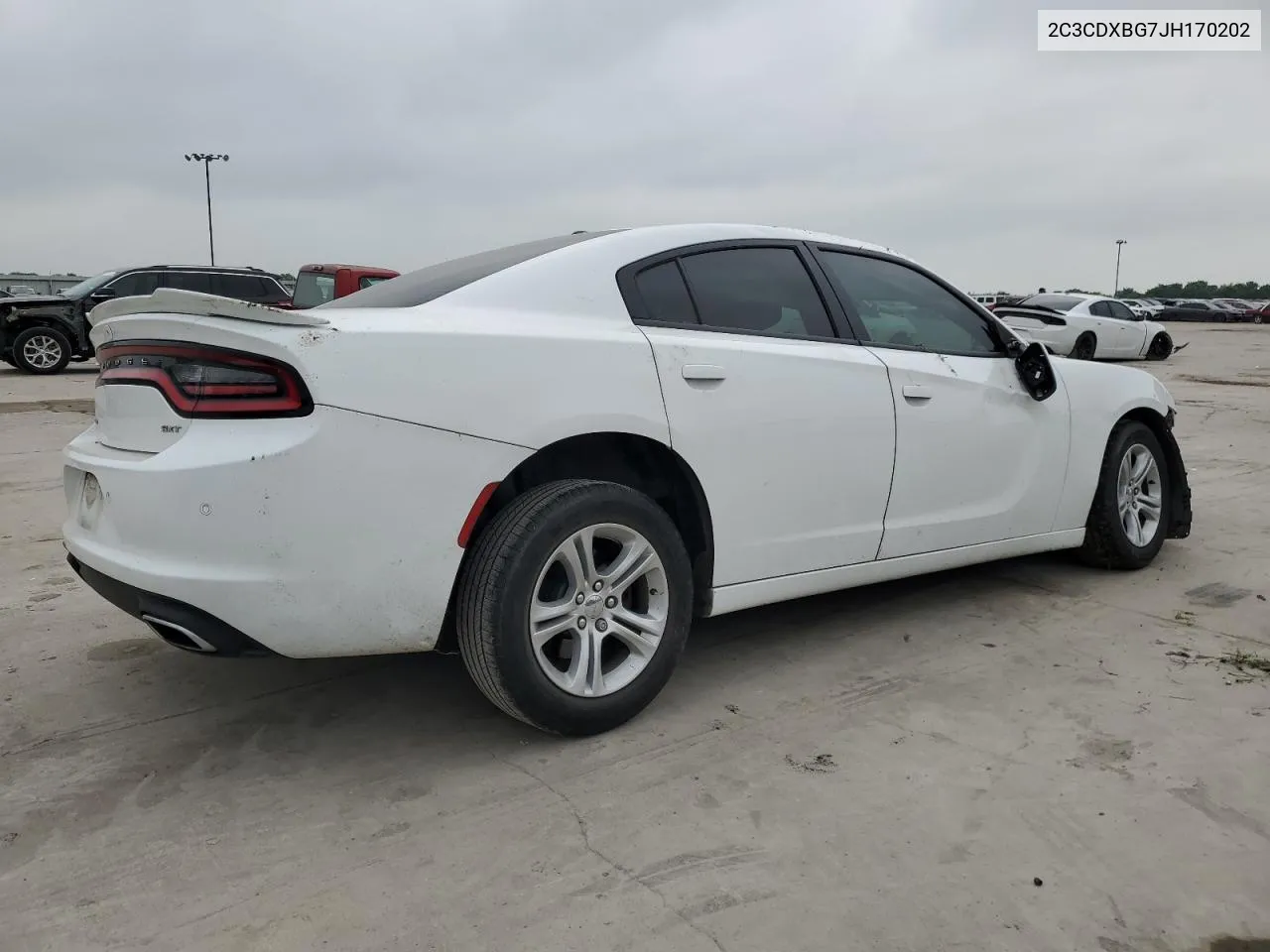 2C3CDXBG7JH170202 2018 Dodge Charger Sxt