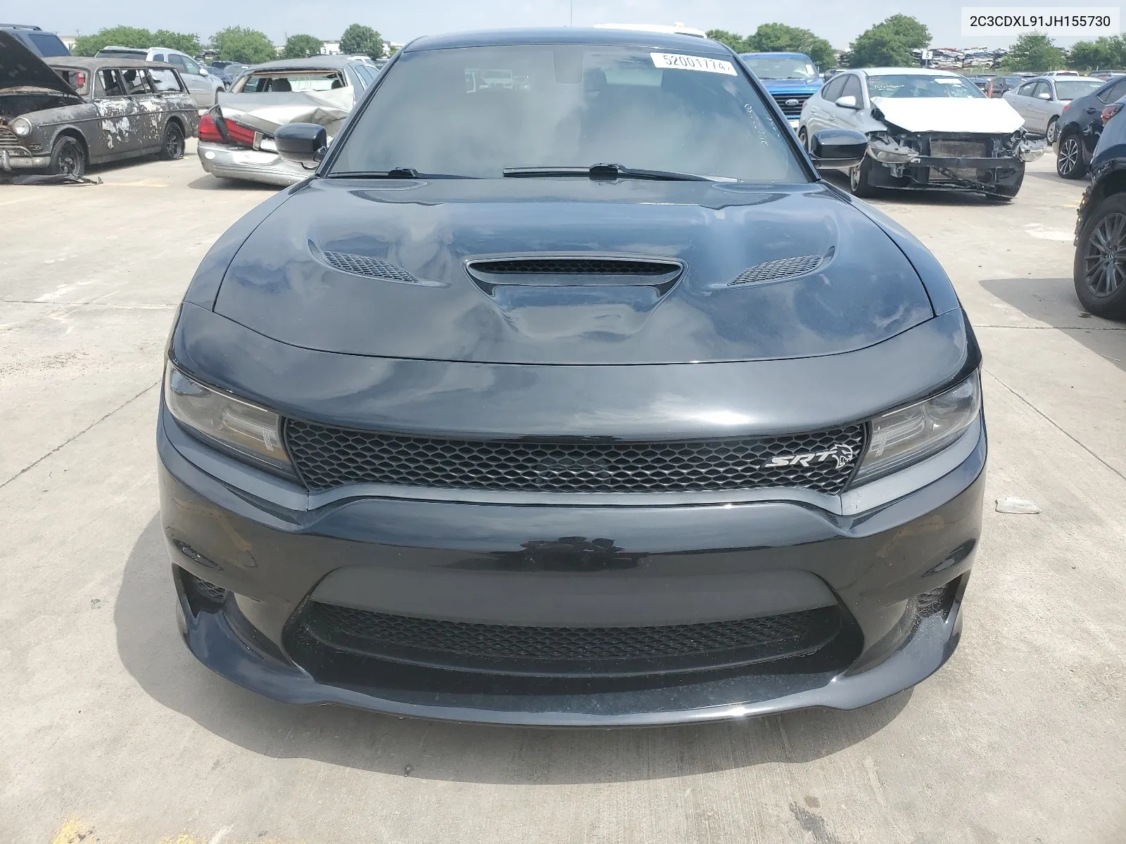 2C3CDXL91JH155730 2018 Dodge Charger Srt Hellcat