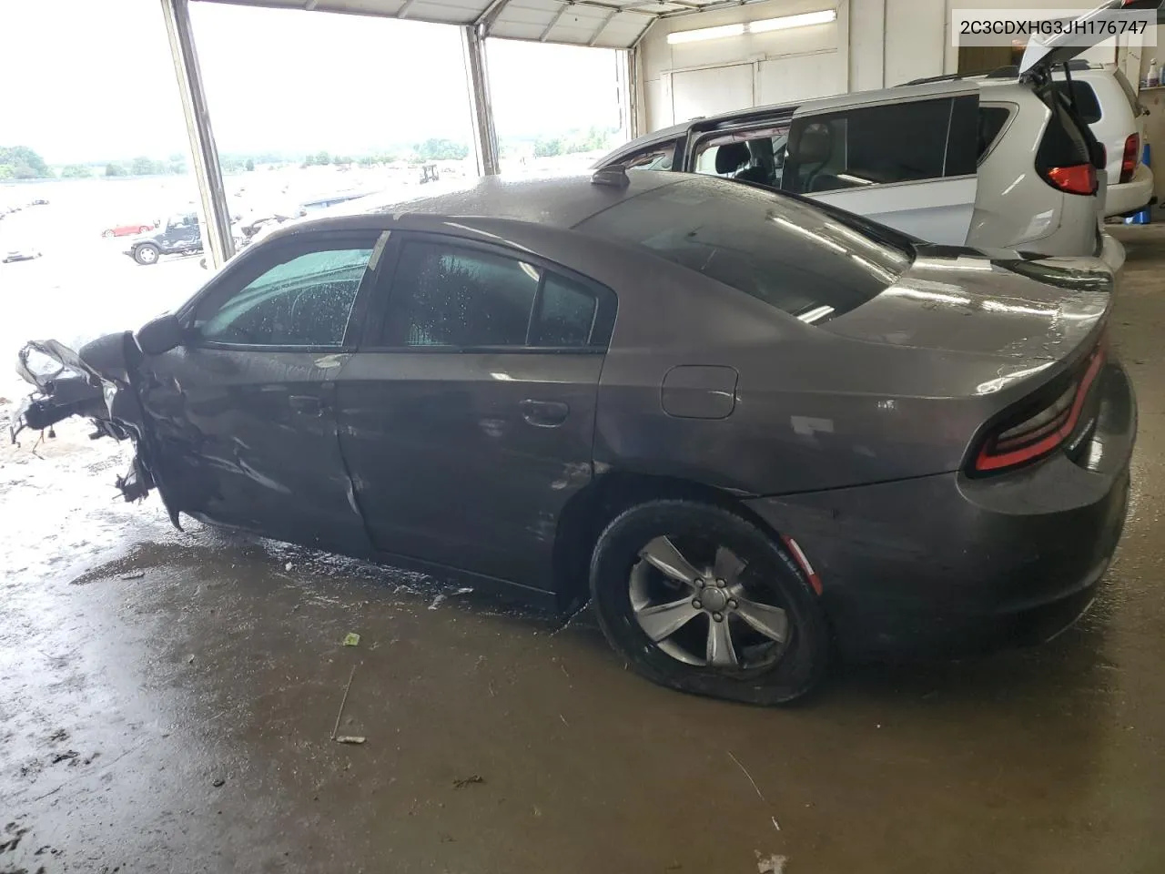 2018 Dodge Charger Sxt Plus VIN: 2C3CDXHG3JH176747 Lot: 52877184