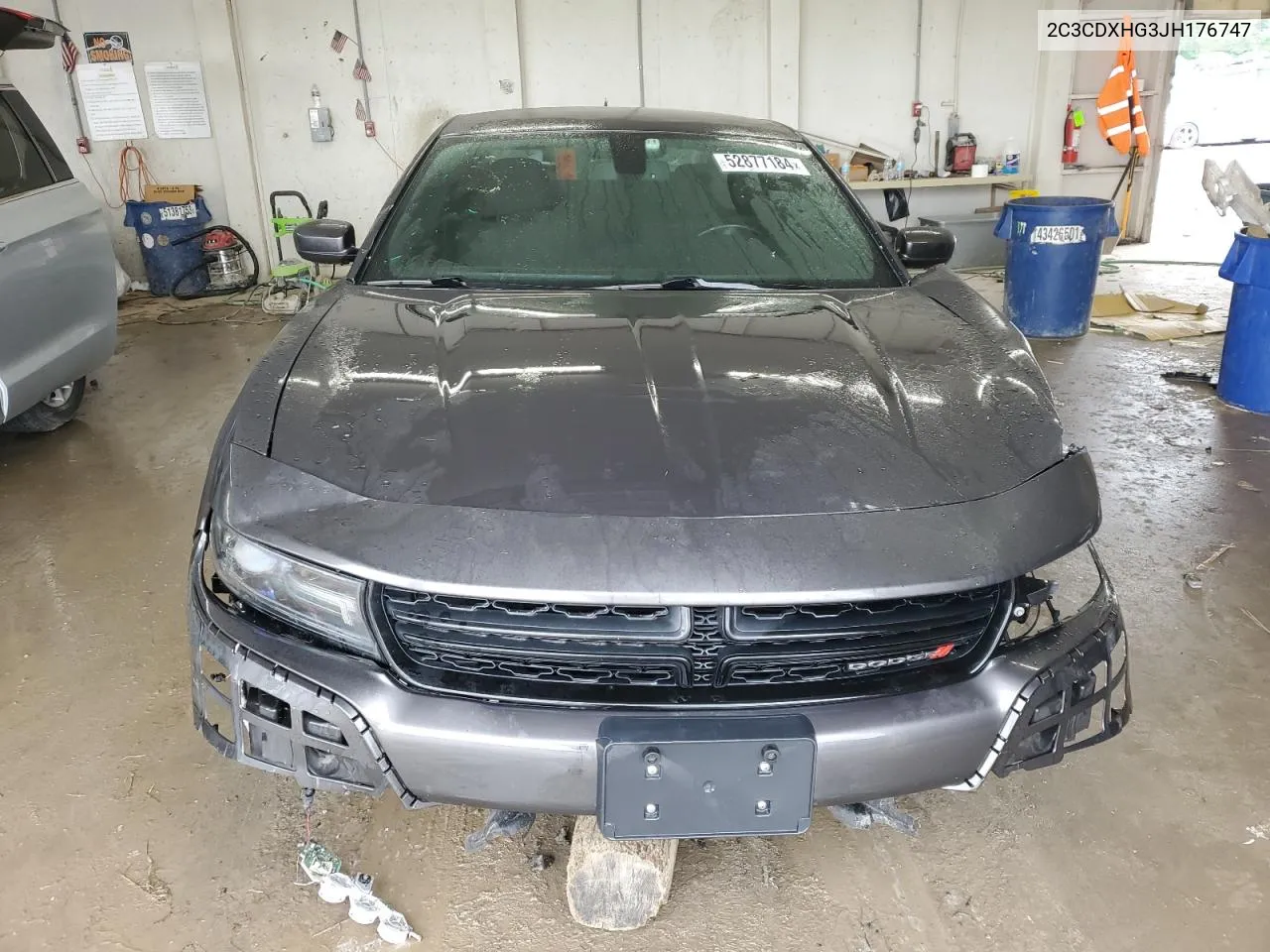 2C3CDXHG3JH176747 2018 Dodge Charger Sxt Plus