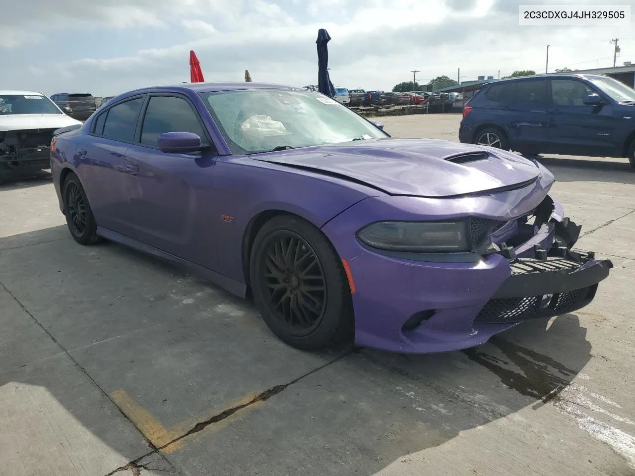 2C3CDXGJ4JH329505 2018 Dodge Charger R/T 392