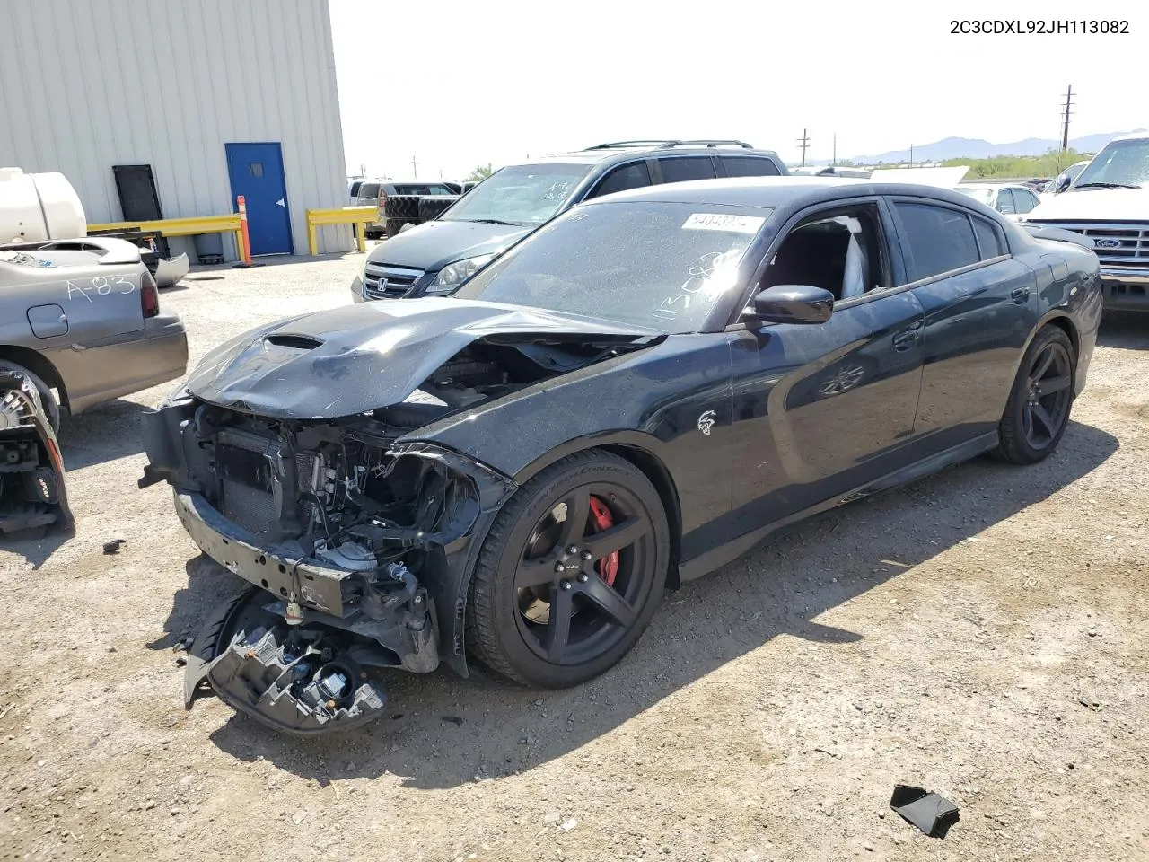 2C3CDXL92JH113082 2018 Dodge Charger Srt Hellcat