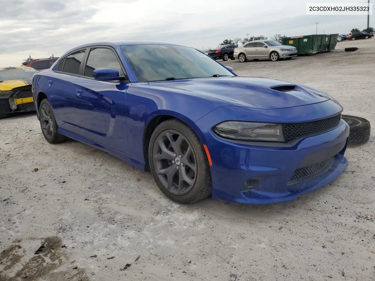 2C3CDXHG2JH335323 2018 Dodge Charger Sxt Plus