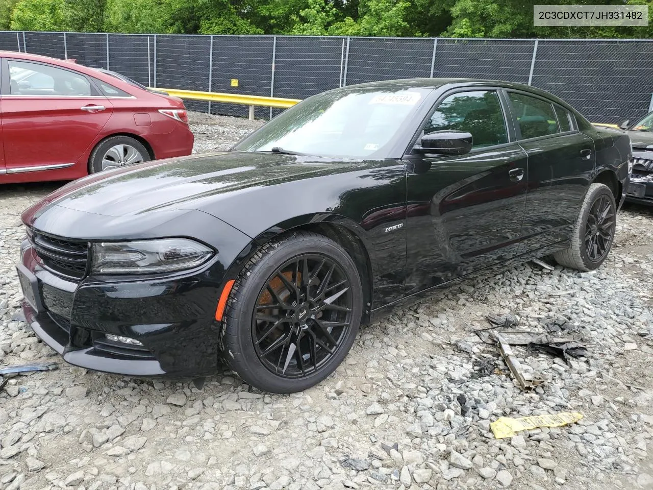 2018 Dodge Charger R/T VIN: 2C3CDXCT7JH331482 Lot: 54245594