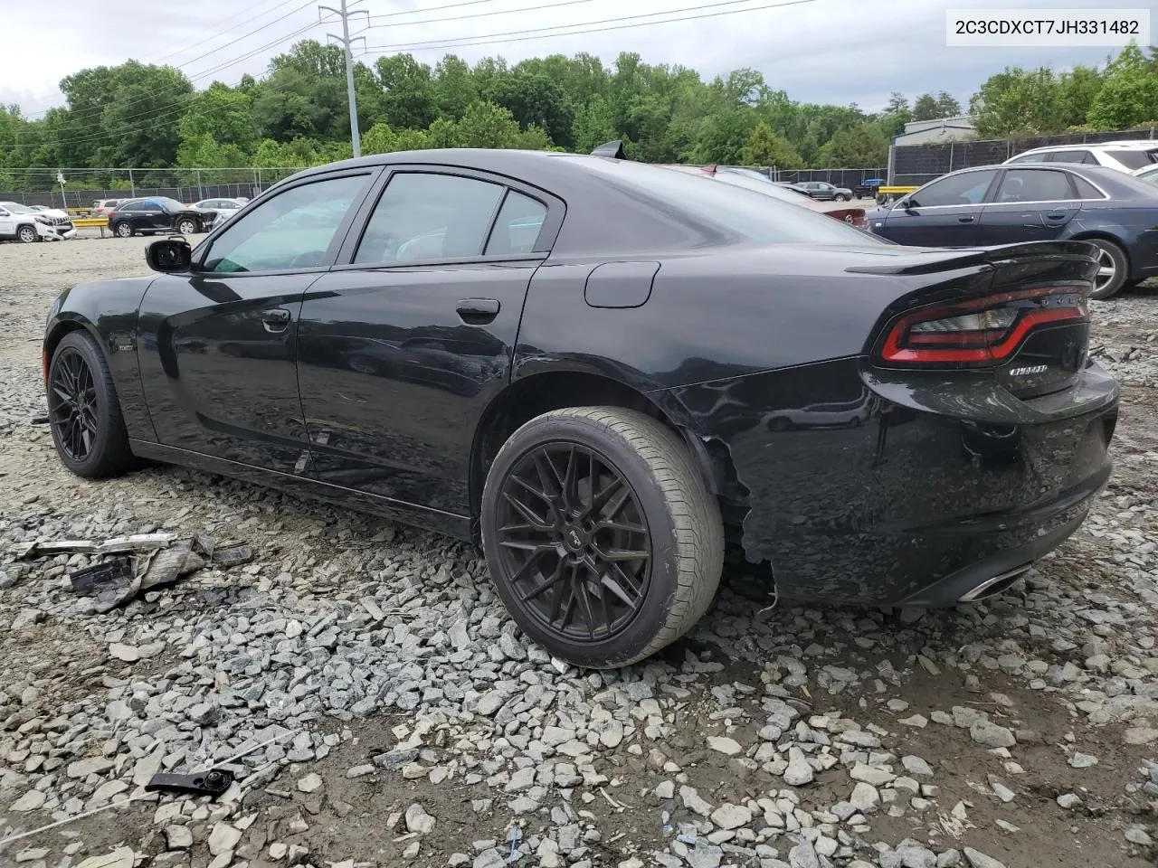 2018 Dodge Charger R/T VIN: 2C3CDXCT7JH331482 Lot: 54245594