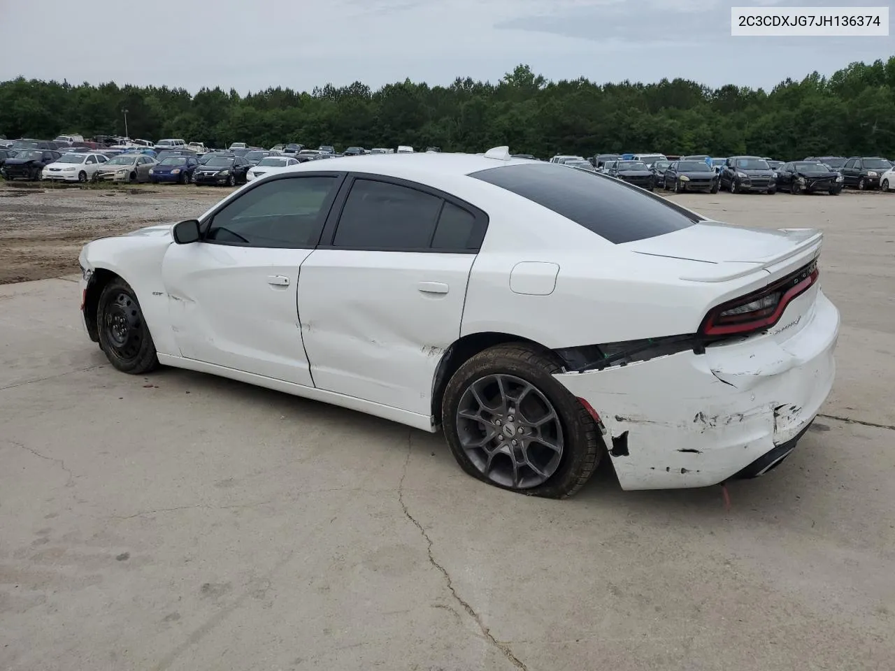 2C3CDXJG7JH136374 2018 Dodge Charger Gt