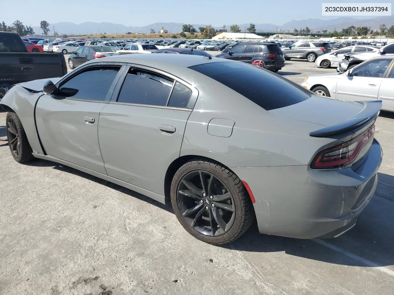 2C3CDXBG1JH337394 2018 Dodge Charger Sxt