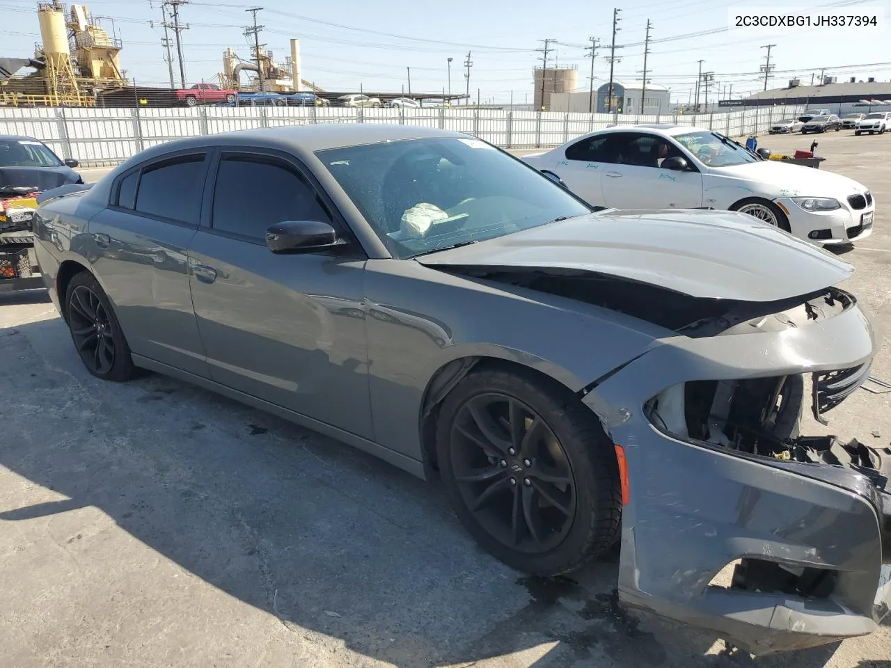 2C3CDXBG1JH337394 2018 Dodge Charger Sxt