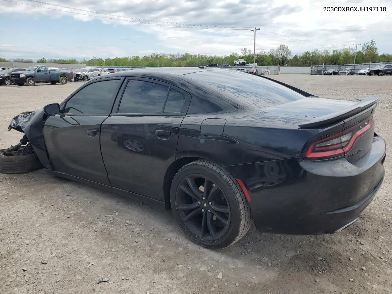 2018 Dodge Charger Sxt VIN: 2C3CDXBGXJH197118 Lot: 54542734