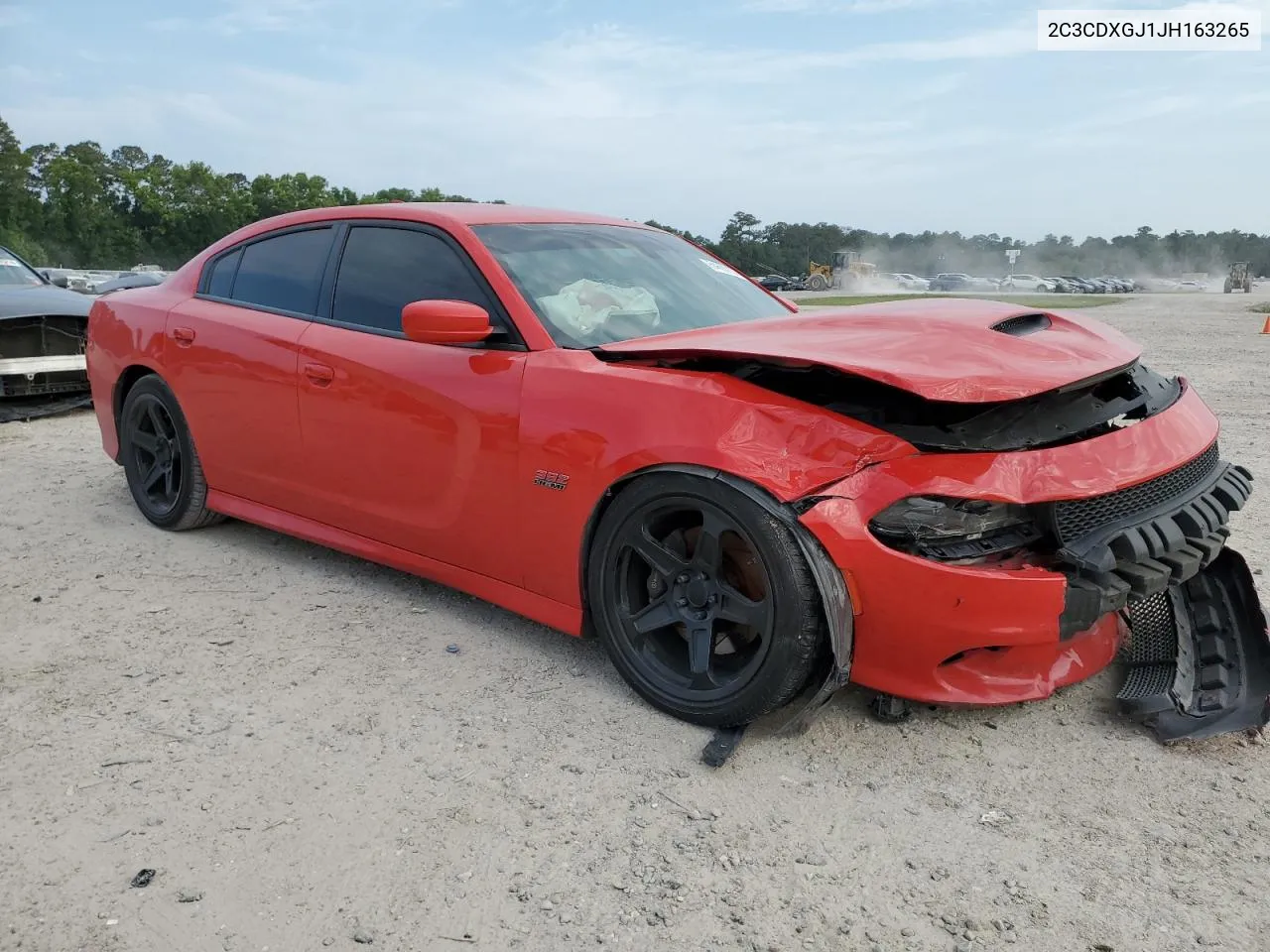 2018 Dodge Charger R/T 392 VIN: 2C3CDXGJ1JH163265 Lot: 54602134