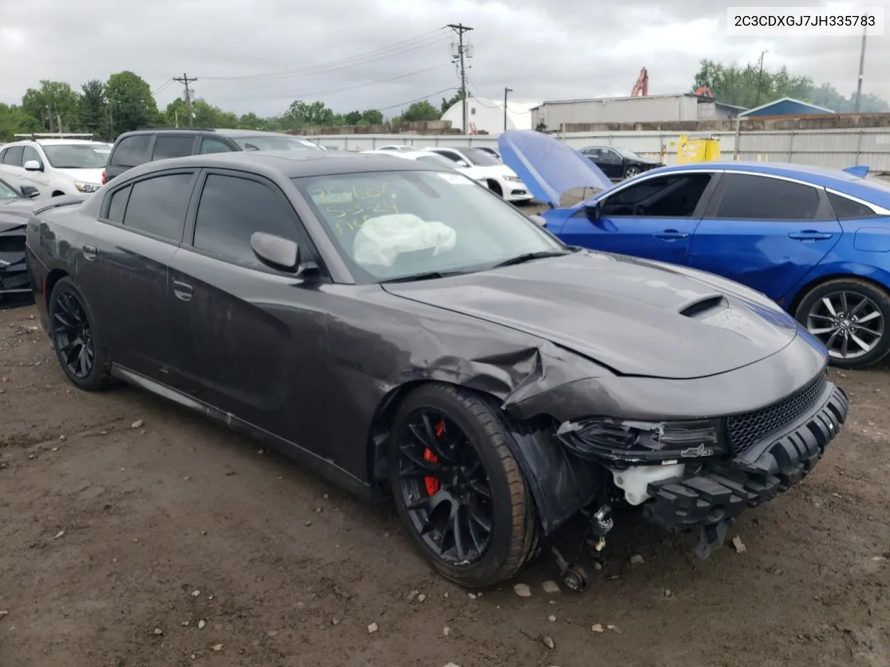 2018 Dodge Charger R/T 392 VIN: 2C3CDXGJ7JH335783 Lot: 54606224